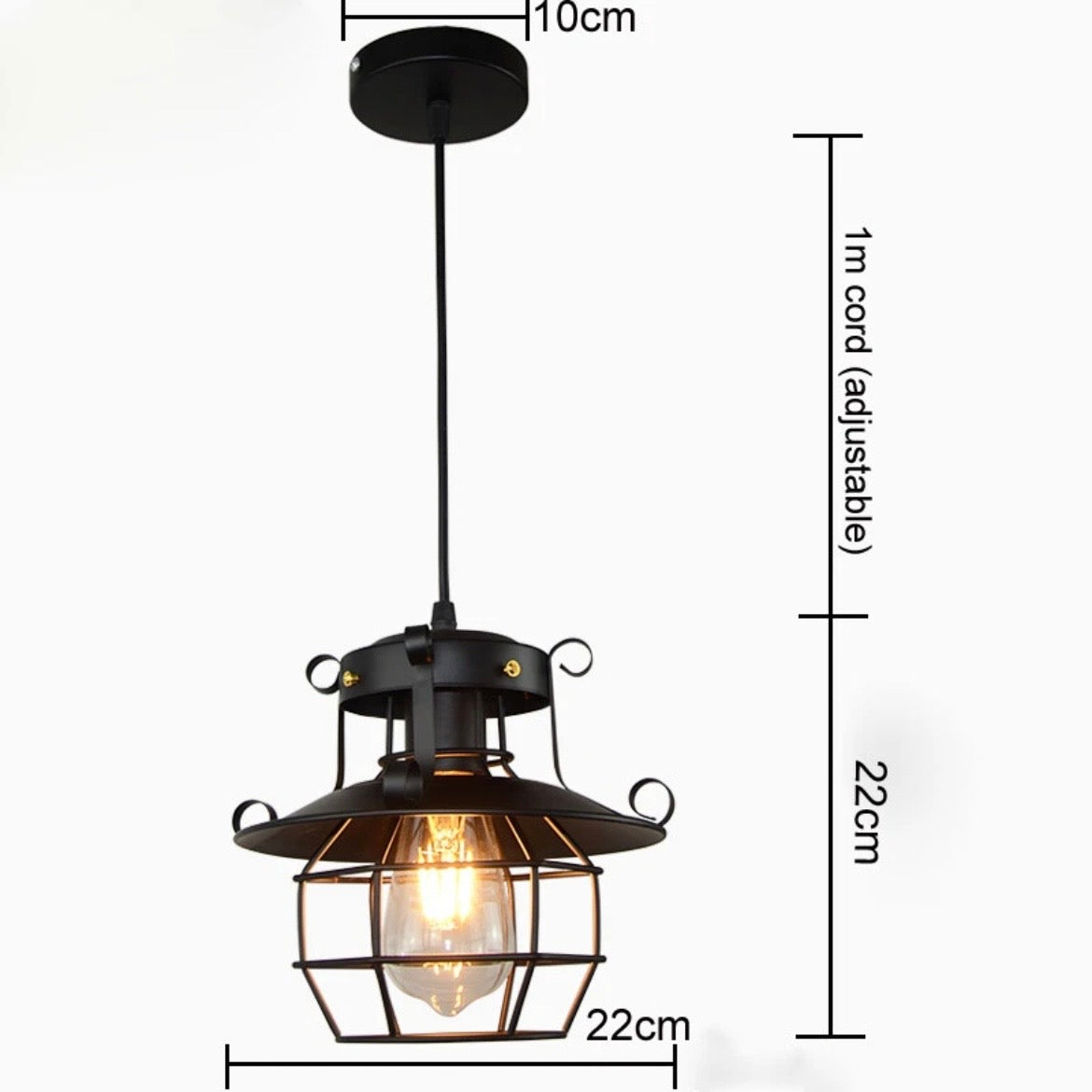 Antike Deckenleuchte Pendelleuchte Deckenlampe Esszimmer