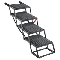 Hundetreppe Auto Einstiegshilfe Hundeleiter 4 Stufen 90 kg