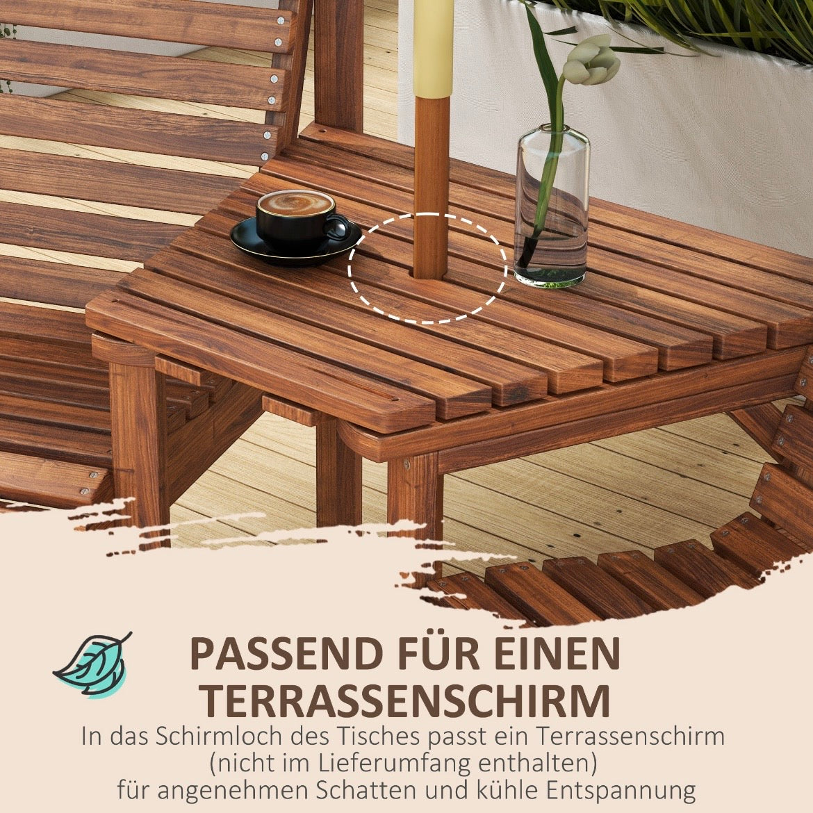 Bistroset Wetterfest Gartenmöbelset 
Gartentisch Gartenmöbel