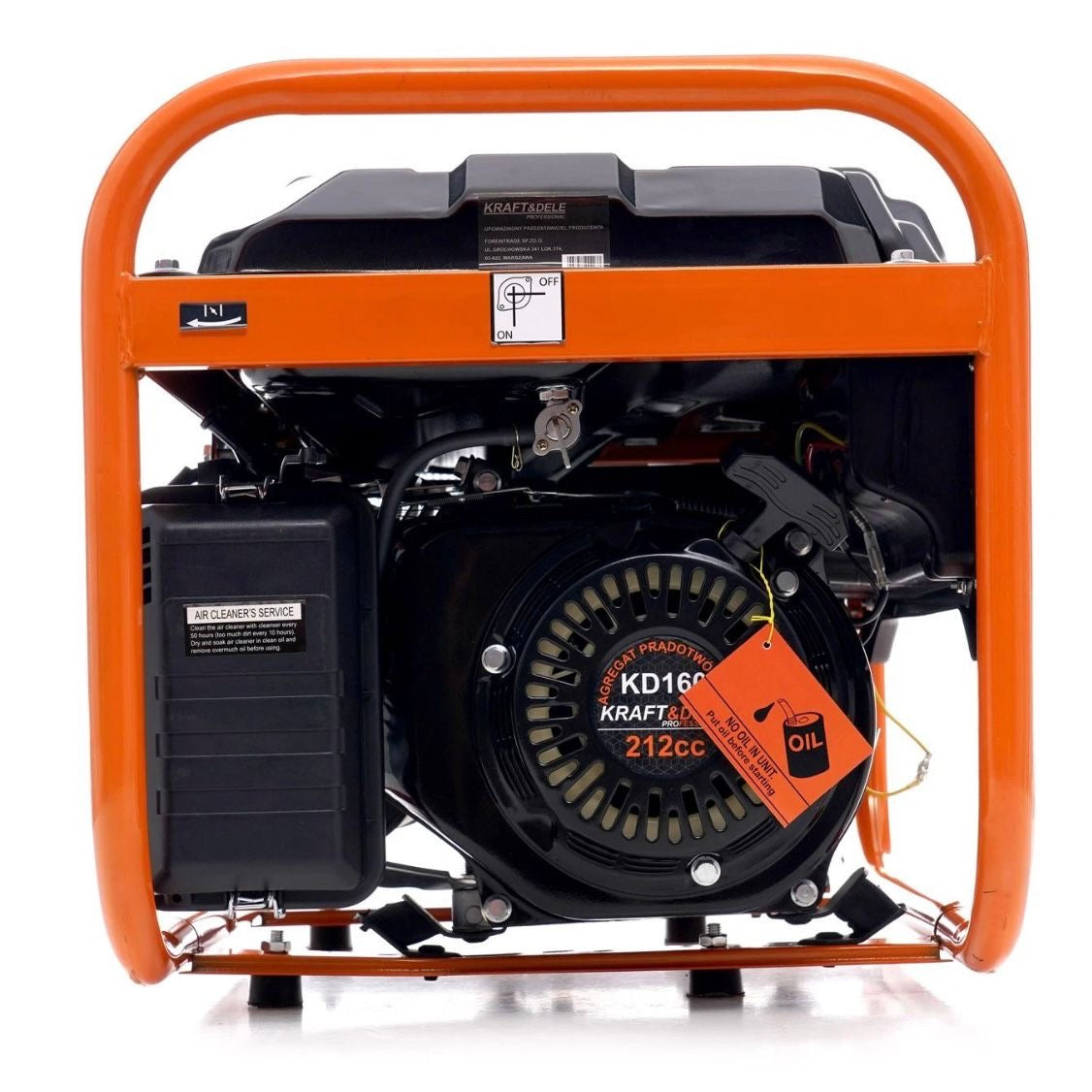 Stromerzeuger 3500W 230V Notstromaggregat Generator Einphasig