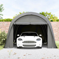 Carport Zeltgarage 3x6m Wasserdichtes Lagerzelt Seitenwänden Zelt