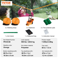 Slacklines Spielset Freizeit Outdoor Spielgeräte Set