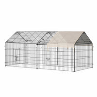 Freigehege Kleintiergehege Laufgitter Gehege 220x103x103cm