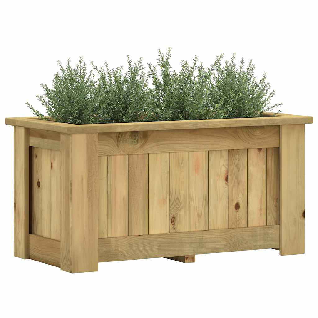 Hochbeet 100x50x50 cm Kiefernholz Pflanzkasten Garten Gemüsebeet