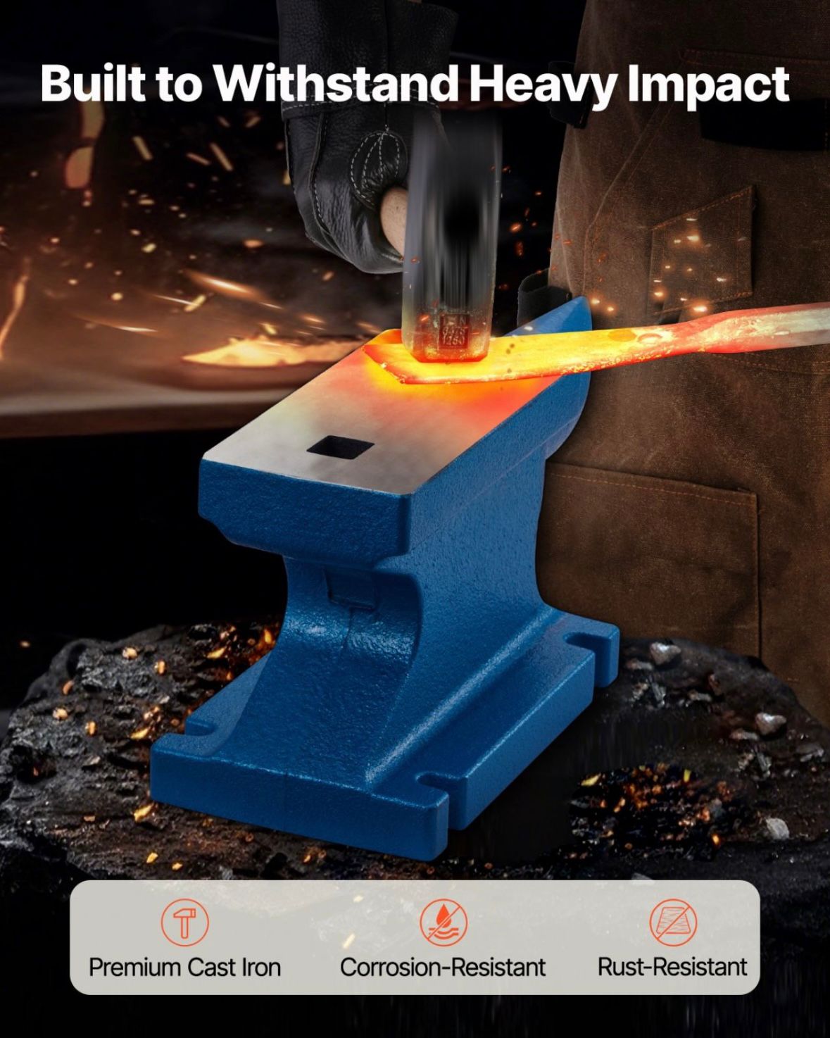 Amboss 25 kg Gusseisen Schmiede Werkzeug
