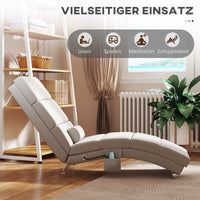 Relaxsessel Elektrisch Massagesessel Liegefunktion Wärmefunktion Vibration