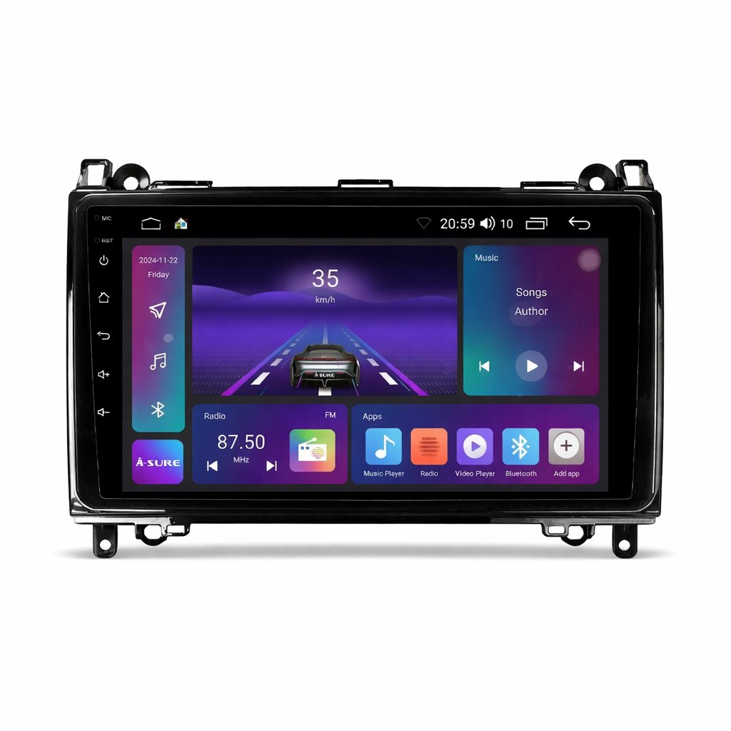 Android 14 Autoradio HD für Mercedes