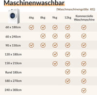 240x300cm Teppich Vintage Bodenteppich