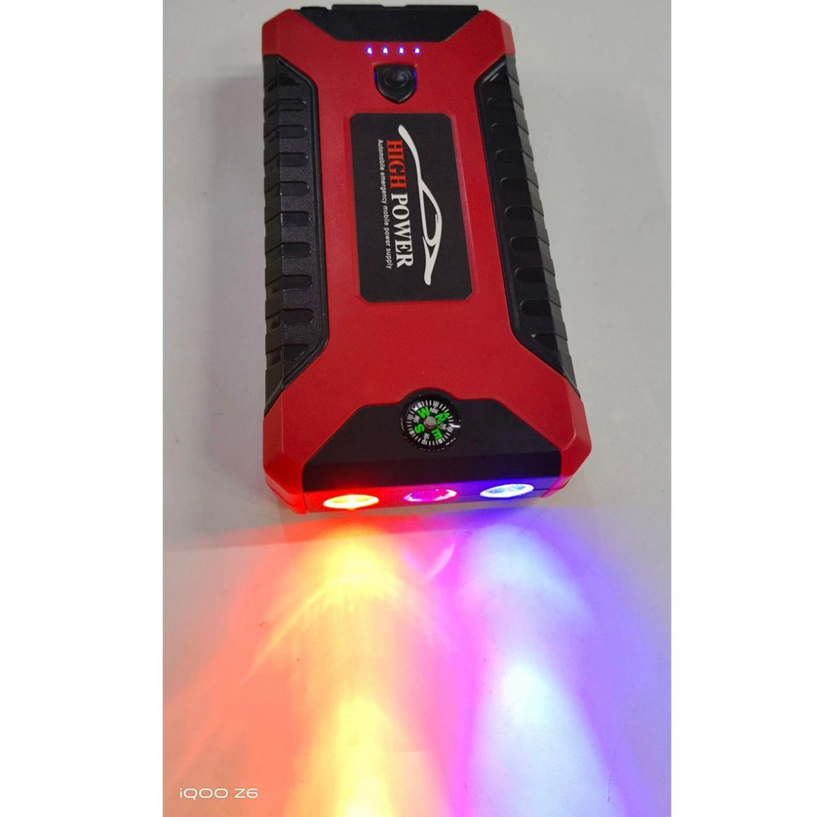 Auto KFZ Starthilfe Jump Starter 12V Ladegerät Powerbank