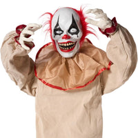 Halloween Animatronic Clown Deko Sitzend Dekoration