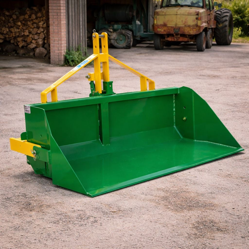 Heckschaufel DHS 120cm Hydraulik Kippfunktion Schaufel