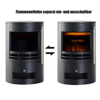 LED Elektrokamin Wandkamin Standkamin Kaminofen mit Flammeneffekt