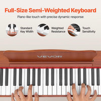 Digitalpiano 88 Tasten Piano Digital Instrument Elektrisch USB MIDI