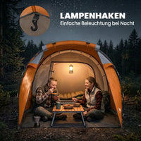 Tunnelzelt Campingzelt Outdoor Camping 426x206x154cm Wasserdicht