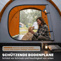 Tunnelzelt Campingzelt Outdoor Camping 426x206x154cm Wasserdicht