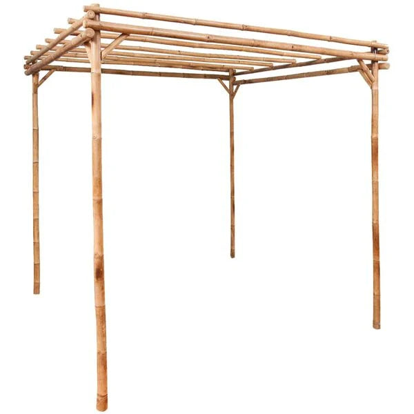 Gartendeko Pergola Bambus Garten Rankhilfe Deko