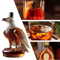 Whiskey Glas 19cm Karaffe Adler Deko
Flasche Dekoration