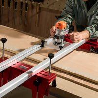 Frässchlitten 1625mm Einstellbar Holzbearbeitung Plattenführung Hobel