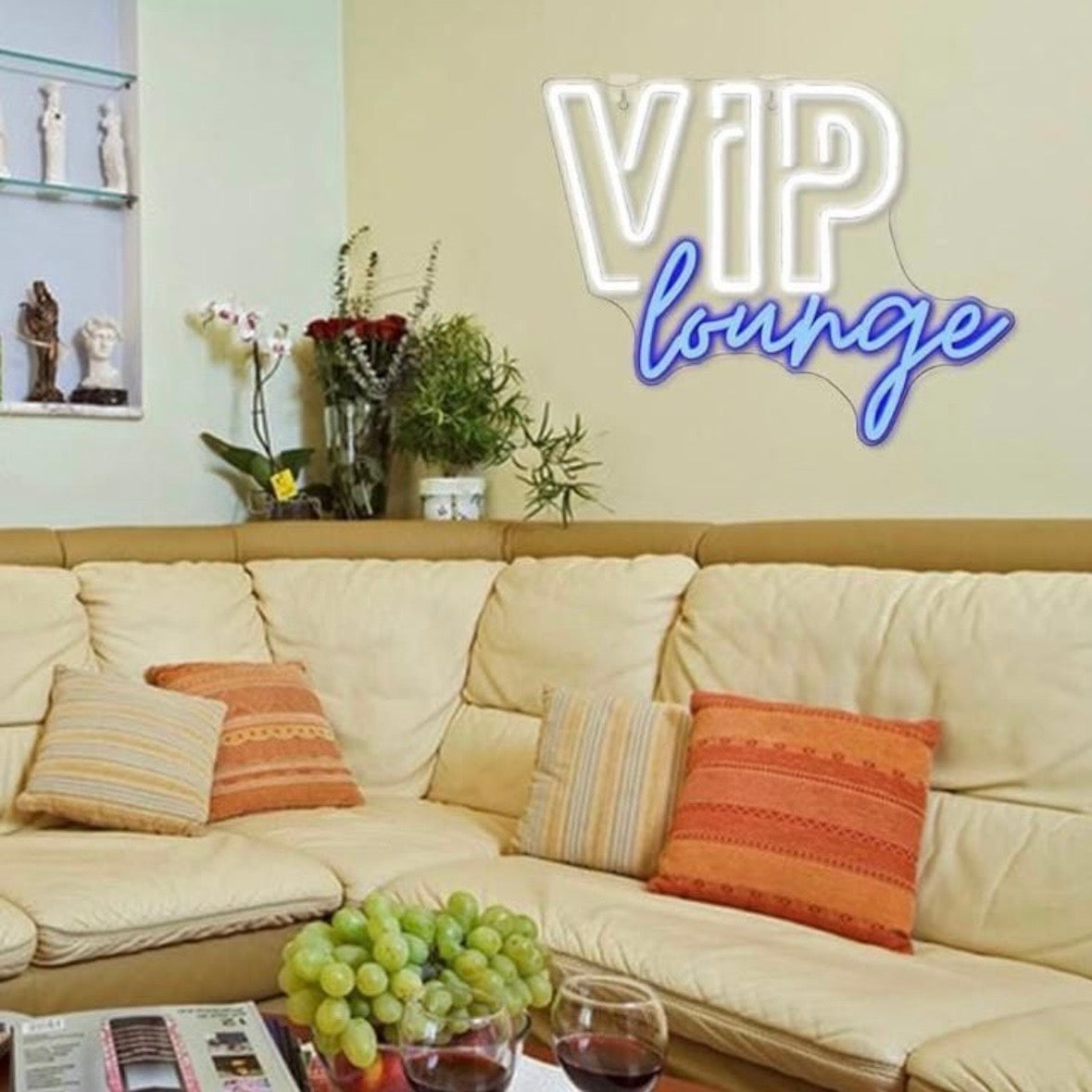 LED Neon Schild VIP Lounge
