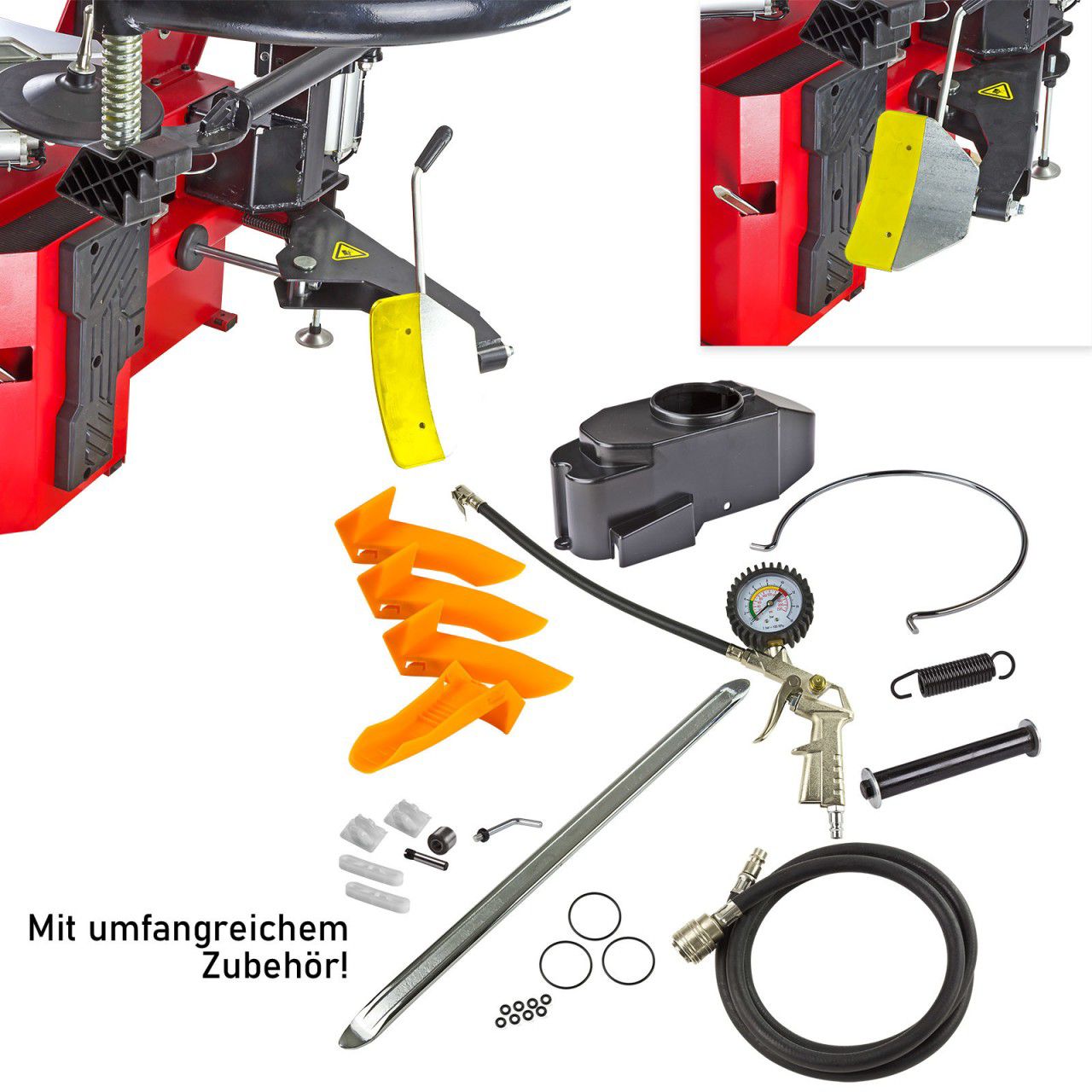 Reifenmontiermaschine Profi Gerät bis 24 Zoll KFZ Werkstatt Reifen