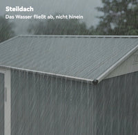 Metall Gerätehaus Geräteschuppen
Gartenhaus Gartenschuppen