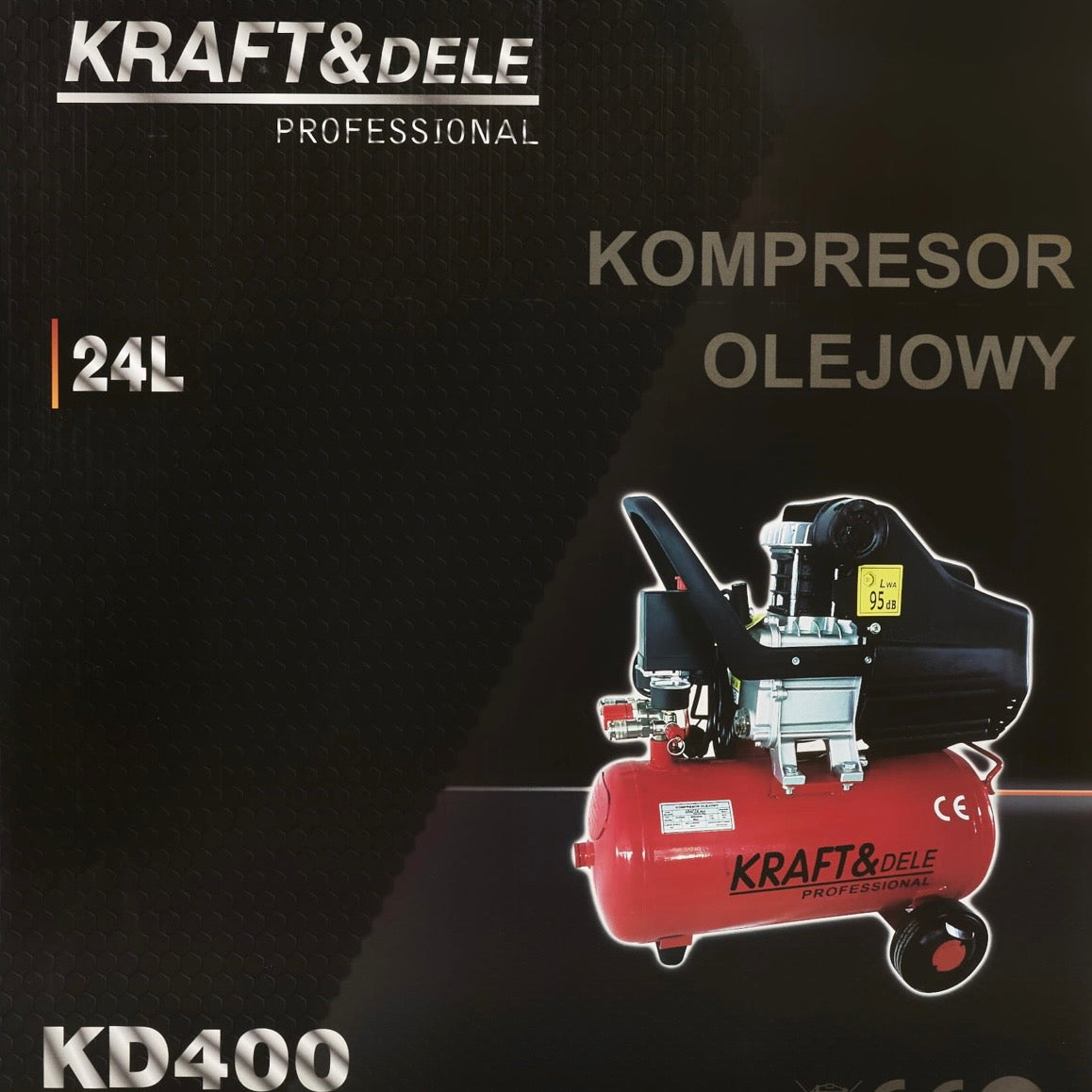 Kompressor 24L 2,8 kW 8 bar Druckluftgerät Drucklufttechnik