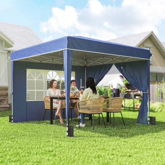 Pavillon 3x3m Pop-up Zelt Faltpavillon Pavillon Überdachung