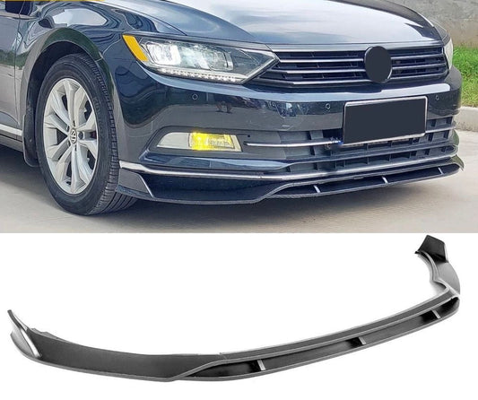Spoilerlippe Schwarz Front Für VW Passat B8 3G 2014-2019