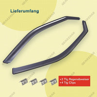 Windabweiser Regenabweiser Set Vorne Links Rechts Bus T5 T6 2003-2021