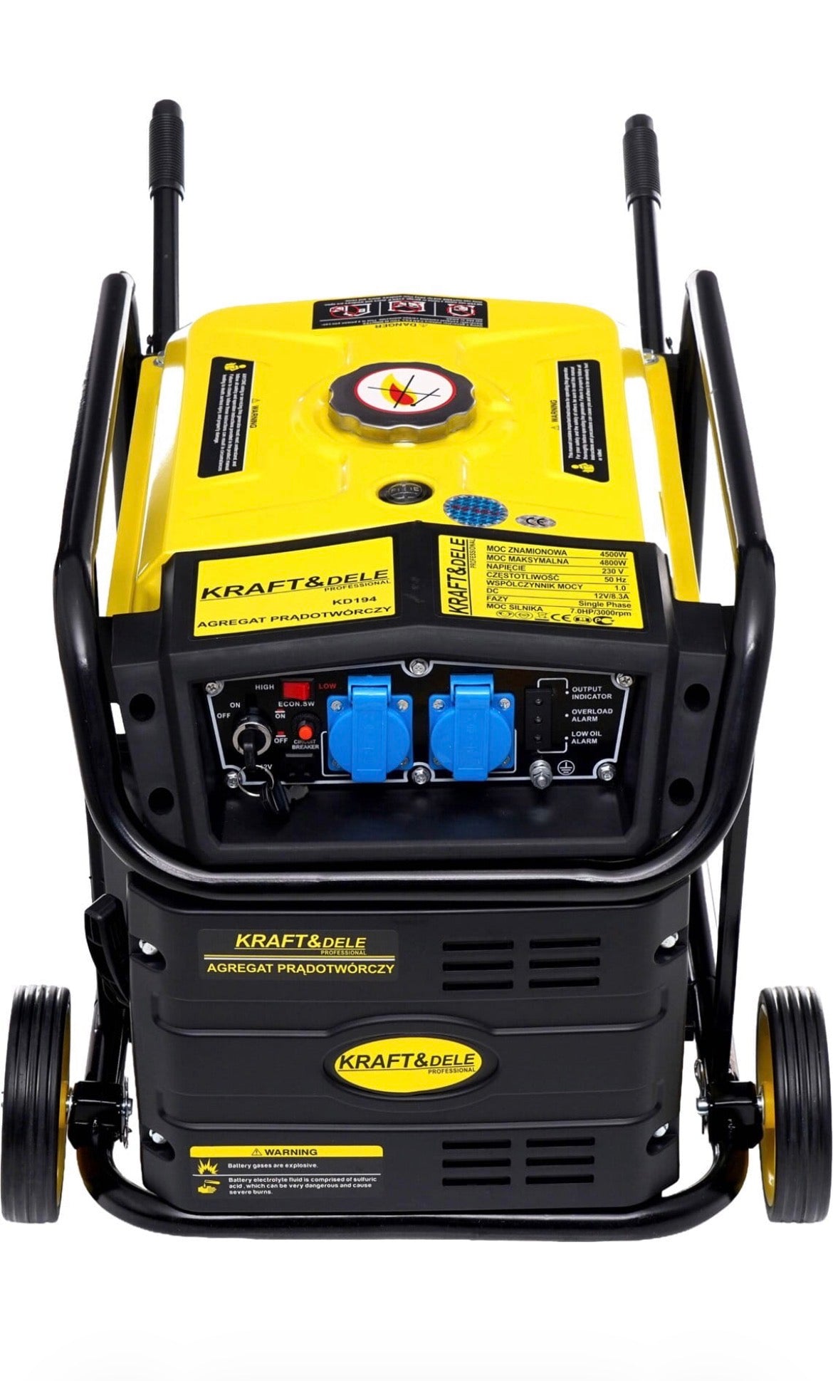 Inverter Stromgenerator 4,8 kW 230V Notstromaggregat Generator
