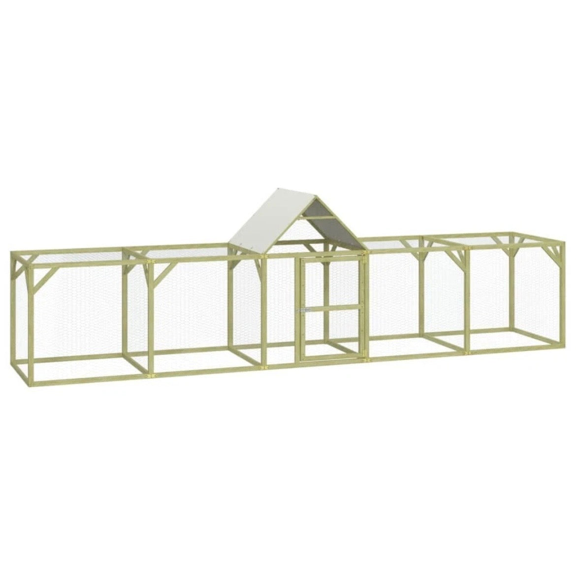 Hühnerkäfig Hühnerstall Gehege Outdoor Stall 500×100cm