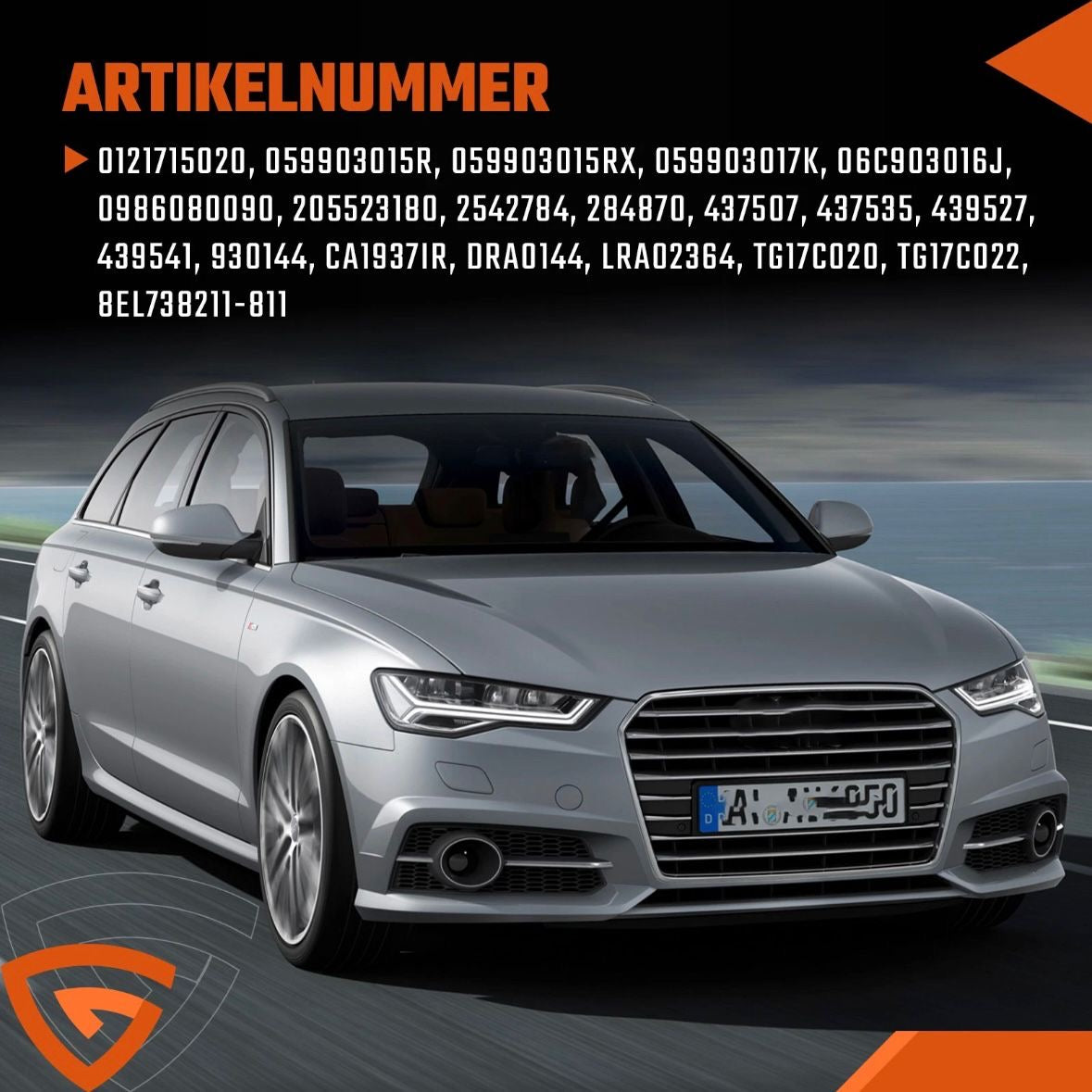 Lichtmaschine Generator 180-A Für Audi A6 4F C6 2.7 3.0 TDI BJ 04-11