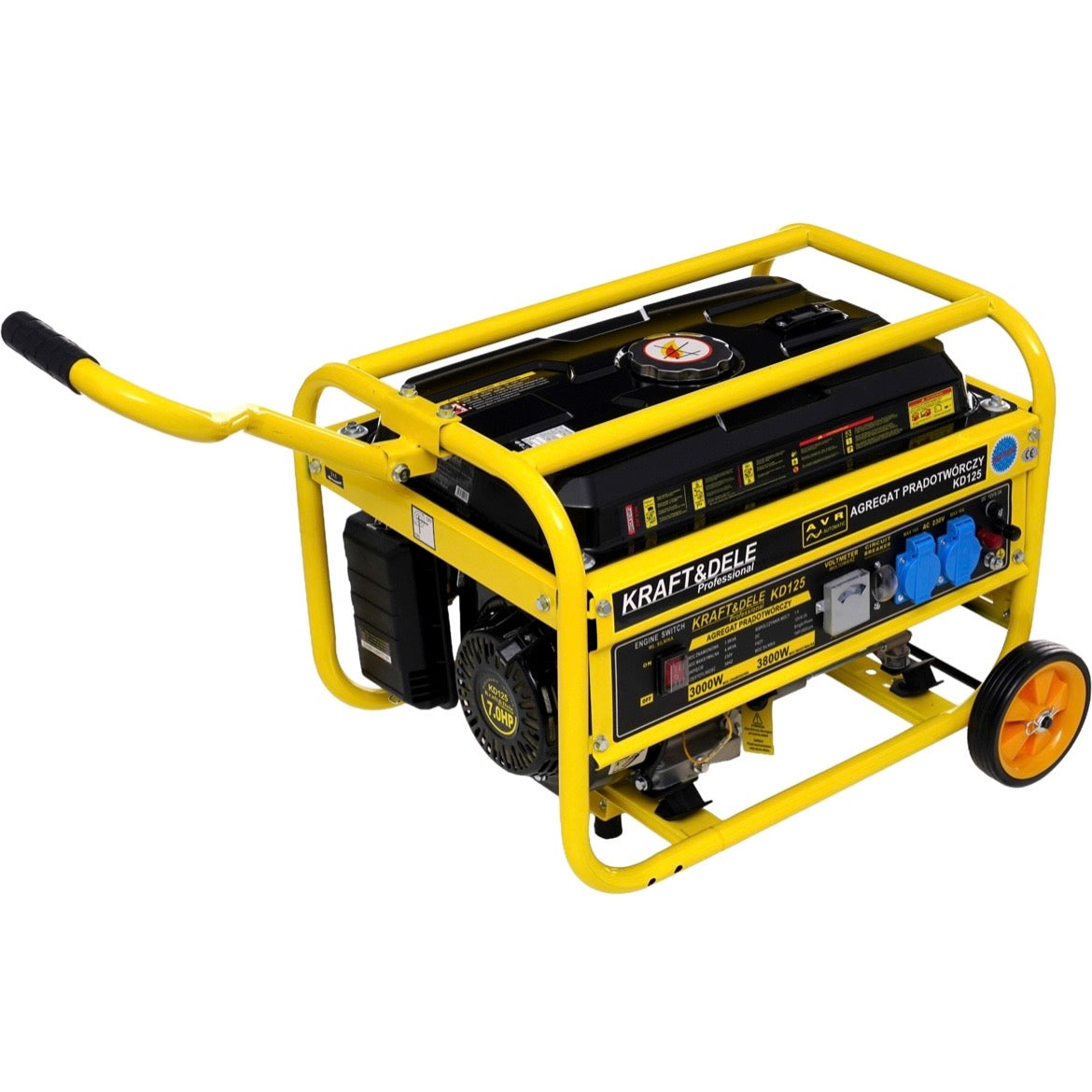 Stromgenerator 3,8 kW Benzin 230V Notstromaggregat Generator