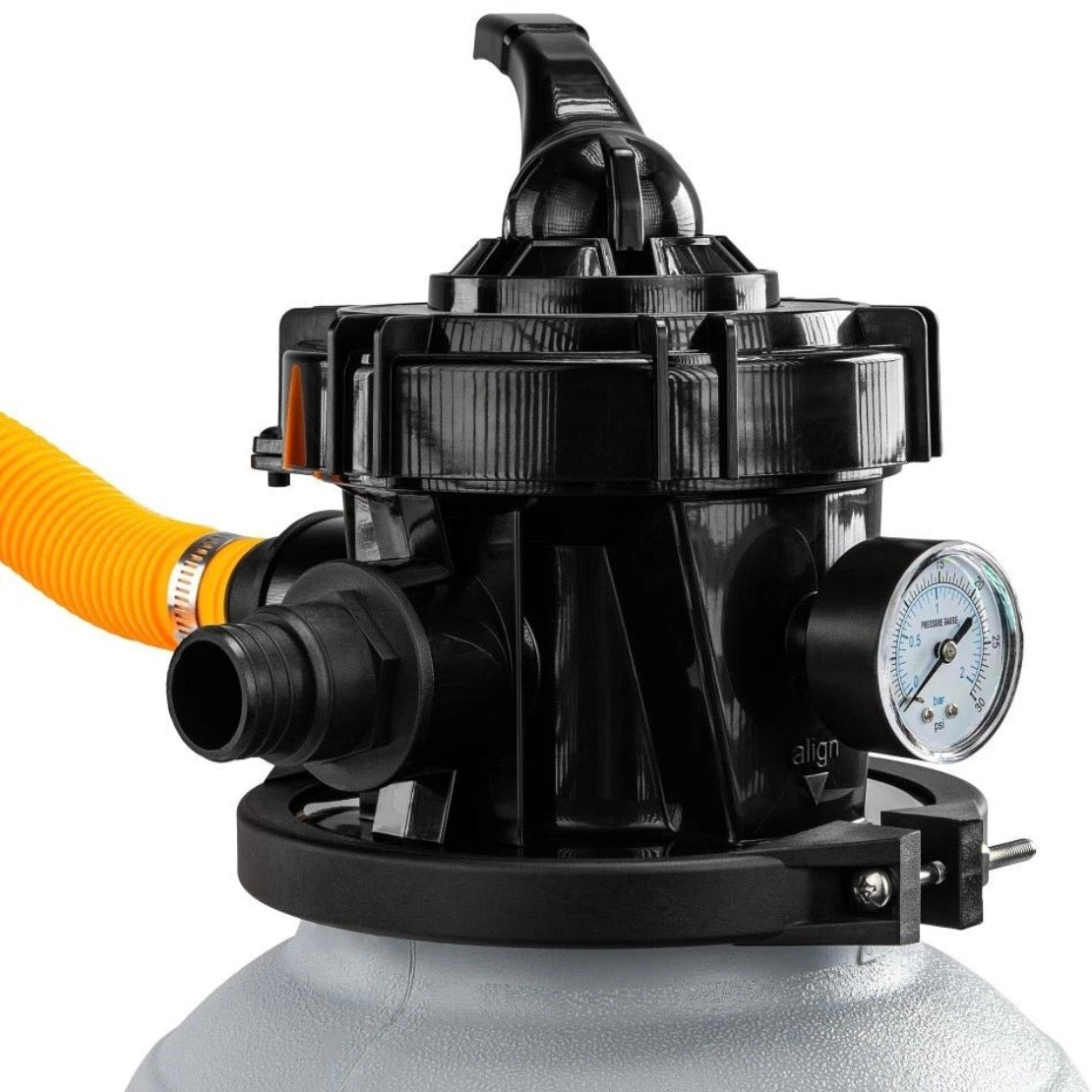 Sandfilterpumpe Pool 550W Sandfilteranlage Filteranlage