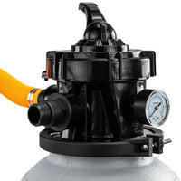 Sandfilterpumpe Pool 550W Sandfilteranlage Filteranlage