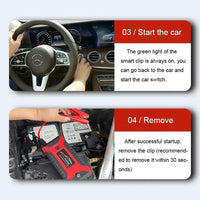 Auto KFZ Starthilfe Jump Starter 12V Ladegerät Powerbank