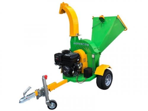 Holzschredder E-Start Schredder Holzhäcksler Häcksler 420ccm