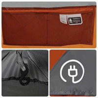 Campingzelt Kuppelzelt Outdoor Zelt Wasserdicht Trekkingzelt 4 Personen