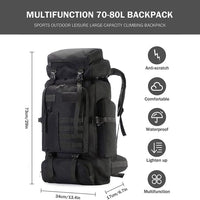 70L Rucksack Wanderrucksack Trekkingrucksack Reiserucksack