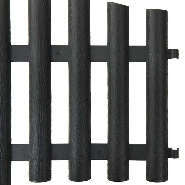 Zaun Abgrenzung Gartenzaun 17x Gartendeko Beet