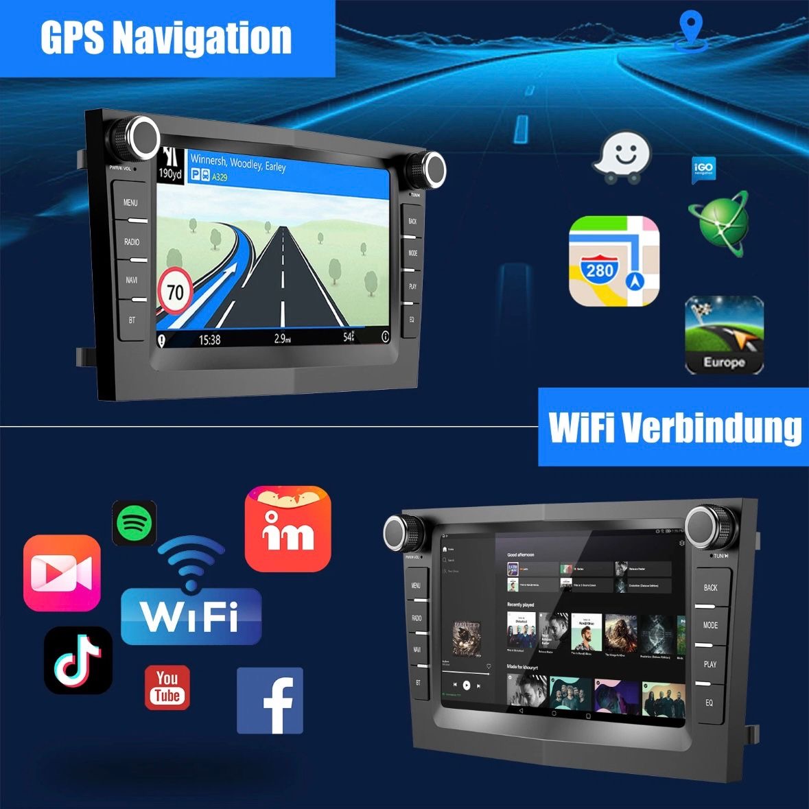 Android Autoradio Für Opel Meriva A Astra H Corsa CarPlay GPS RDS 32G