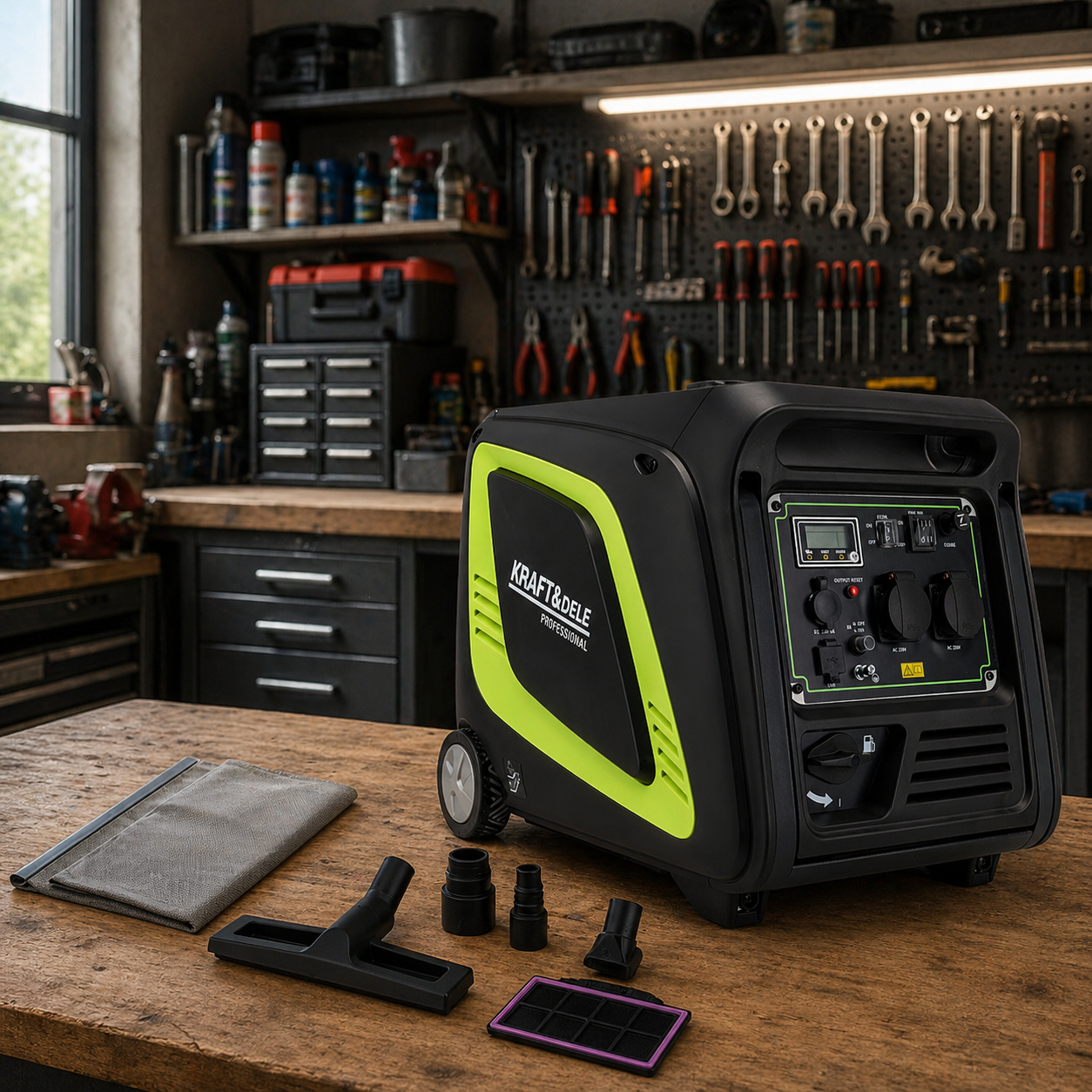 Inverter Stromgenerator 4,9 kW 230V Notstromaggregat Generator