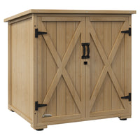 Aufbewahrungsbox Gartenschrank Gartenregal Gartenbox Kissenbox 77x88x90cm