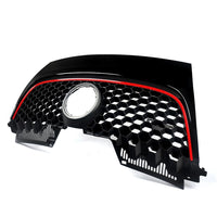 Vorne Zentral Kühlergrill Gitter Für VW GOLF Mk5 ESTATE GTI Jetta 06-09 Schwarz