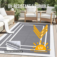 Teppich Tragbar Wetterfest Outdoor 240x300cm