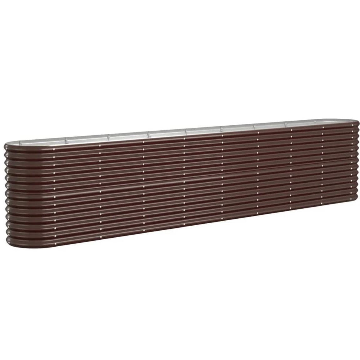 Garten Hochbeet Pflanzenbeet Stahl Garten Beet 332x68cm