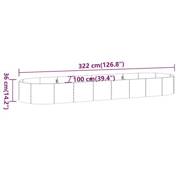 Hochbeet Beet Pflanzenbeet Gartenbeet Pflanzengefäß