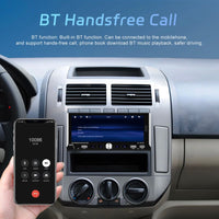 Single 1DIN 6.9" Autoradio Apple CarPlay Android Bluetooth USB