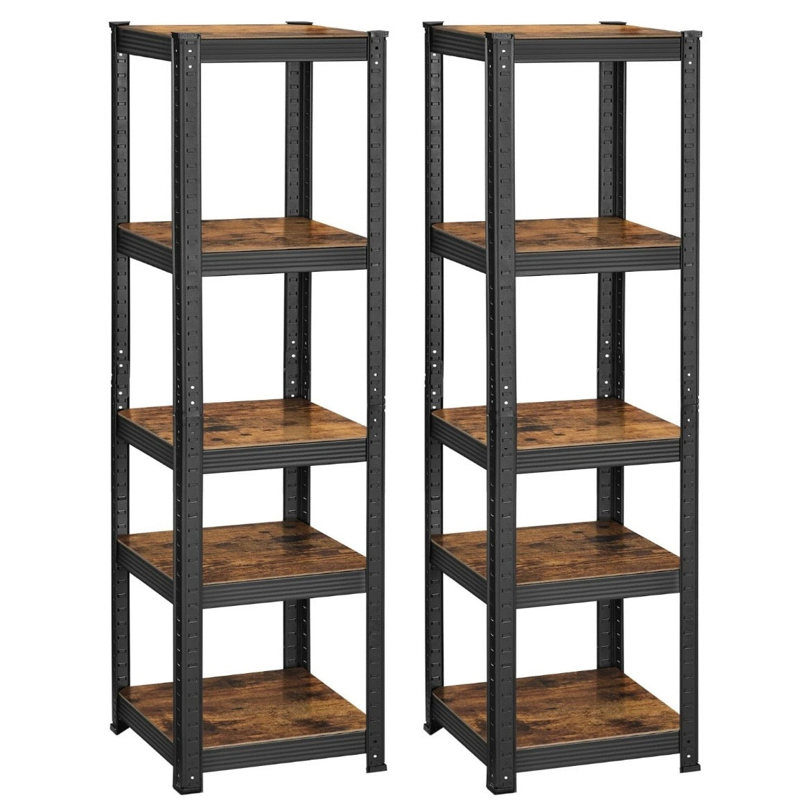 2x Schwerlastregal Lagerregal Kellerregal Bücherregal