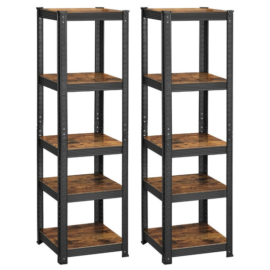 2x Schwerlastregal Lagerregal Kellerregal Bücherregal